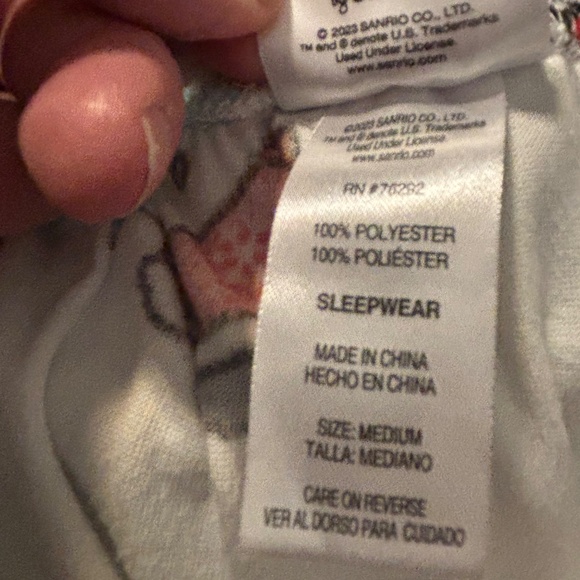 Soft Hello Kitty Christmas pajama PJ pants medium - Picture 2 of 2